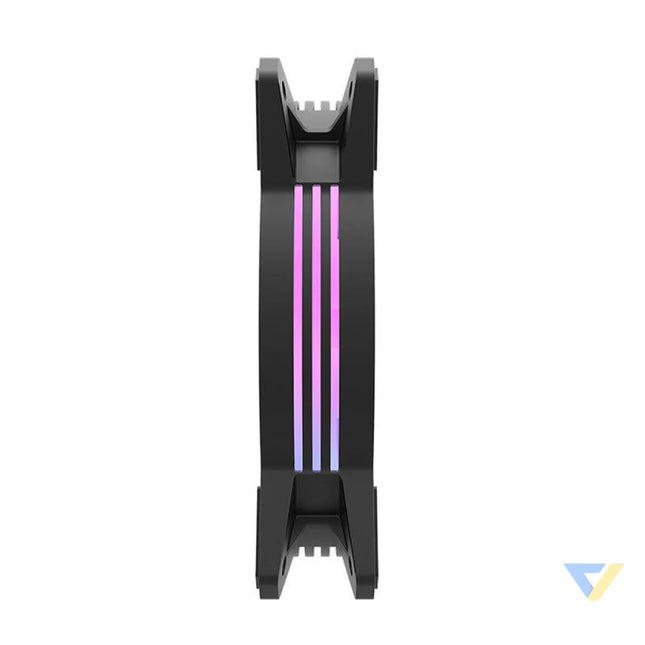 Computer Fan Set Darkflash C6 RGB 3in1 120x120 (black) Fans