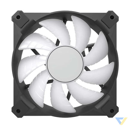 Computer fan set Darkflash INF8 ARGB 3in1 120x120 (black) Fans