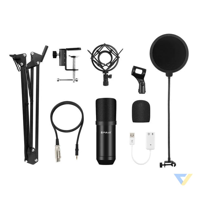 Condenser microphone Puluz PU612B Studio Broadcast Studio