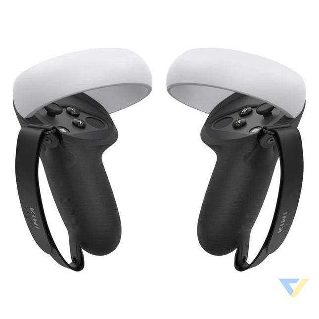 Controller Grip Cover Kiwi Design Q1 PRO 2 for Meta Quest 2 Black VR accessories