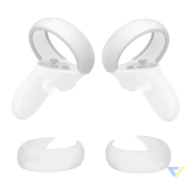 Controller Protective Cover Kiwi Design Q26 2.1 for Meta Quest 2 White VR accessories