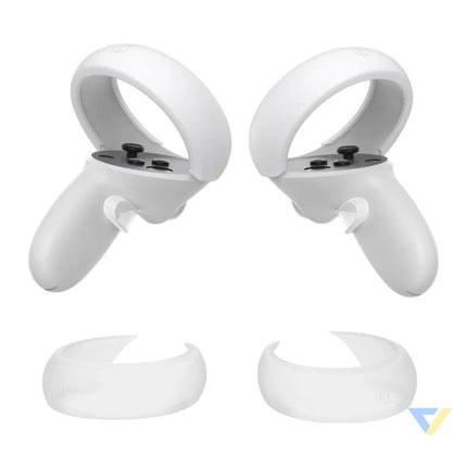 Controller Protective Cover Kiwi Design Q26 2.1 for Meta Quest 2 White VR accessories