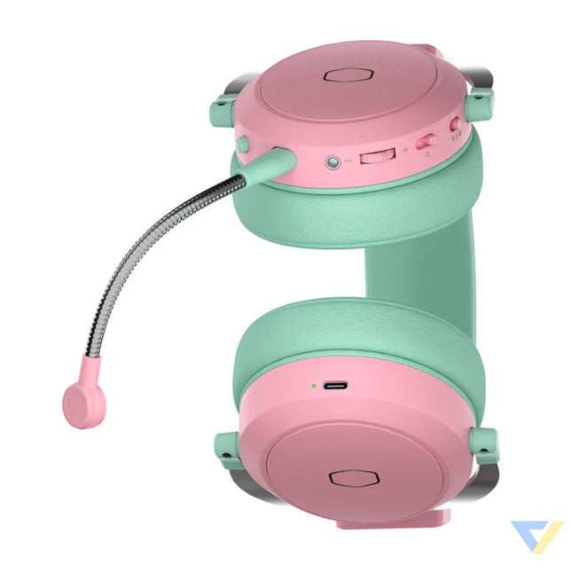 Cooler Master CH351 MC gaming headphones (green pink) Over ear
