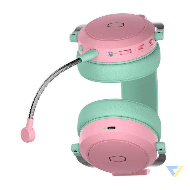 Cooler Master CH351 MC gaming headphones (green pink) Over ear