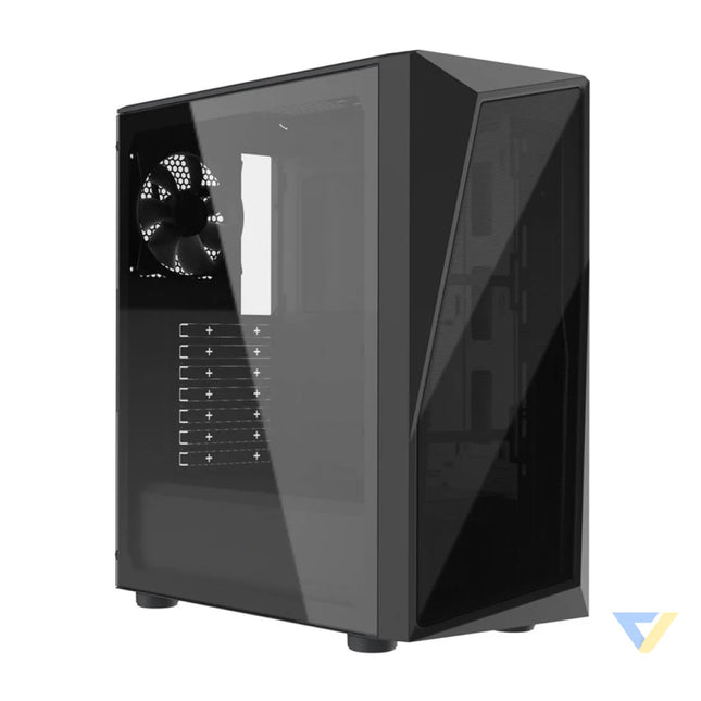 Cooler Master CMP 520L computer case (black) With fan