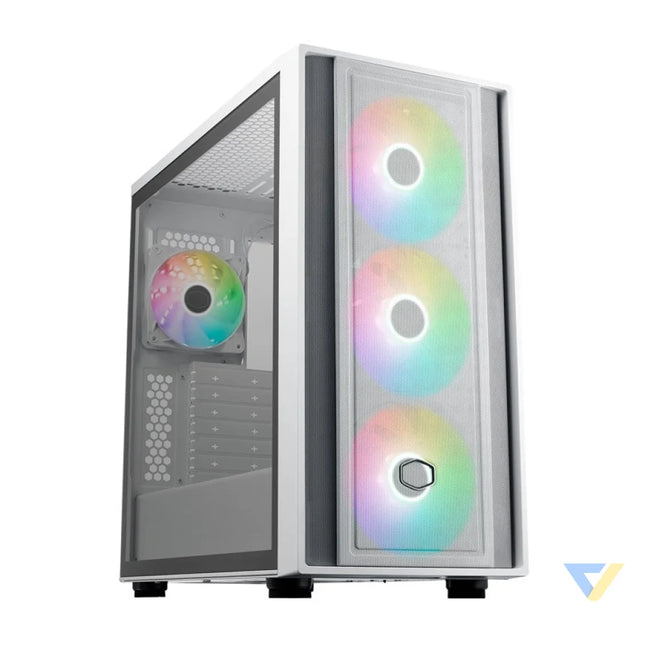 Cooler Master MasterBox 600 computer case (white) With fan
