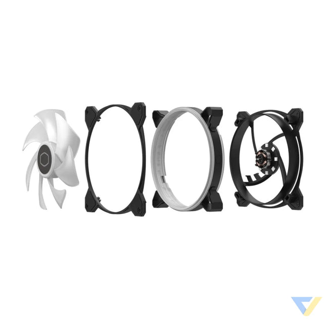 Cooler Master MasterFan MF140 Halo2 Fan (black) Fans