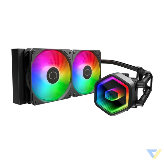 Cooler Master MasterLiquid 240 Core II ARGB water cooler (black) Water cooling