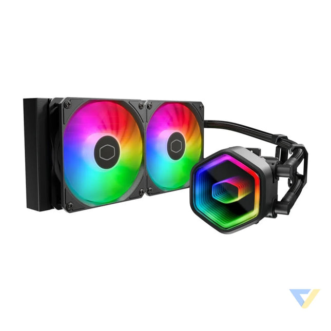 Cooler Master MasterLiquid 240 Core II ARGB water cooler (black) Water cooling
