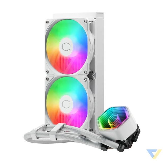 Cooler Master MasterLiquid 240 Core II ARGB water cooler (white) Water cooling