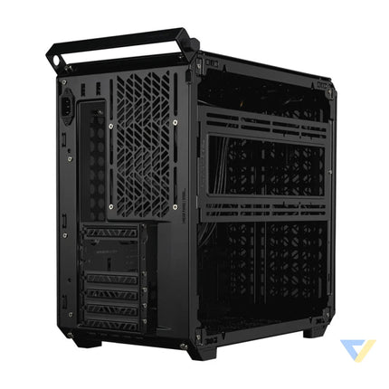 Cooler Master Qube 500 Flatpack computer case (black) With fan