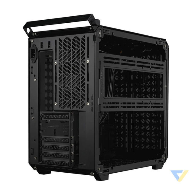 Cooler Master Qube 500 Flatpack computer case (black) With fan