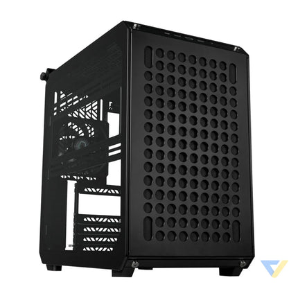 Cooler Master Qube 500 Flatpack computer case (black) With fan