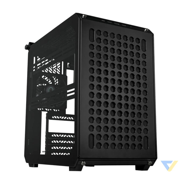 Cooler Master Qube 500 Flatpack computer case (black) With fan