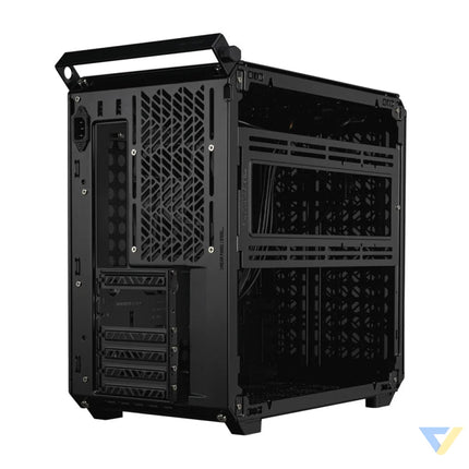 Cooler Master Qube 500 Flatpack computer case (black) With fan
