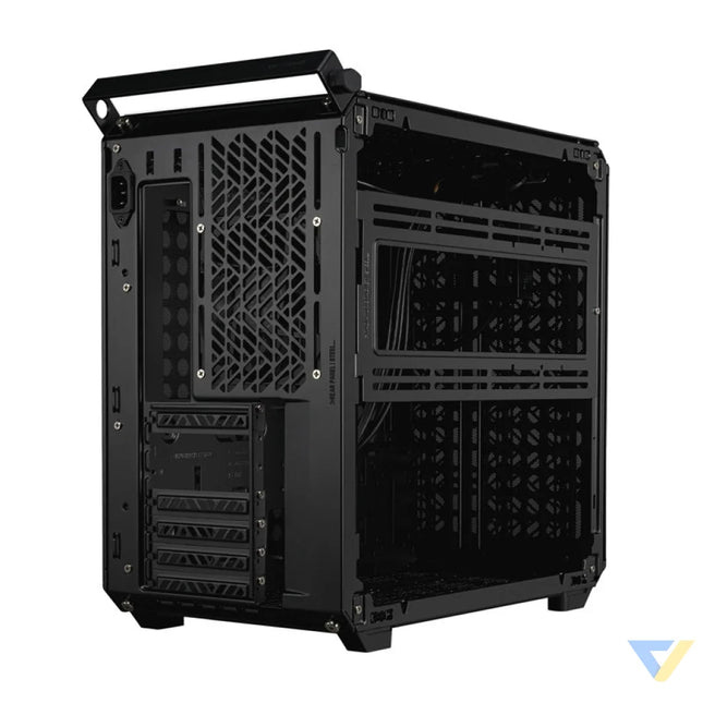 Cooler Master Qube 500 Flatpack computer case (black) With fan