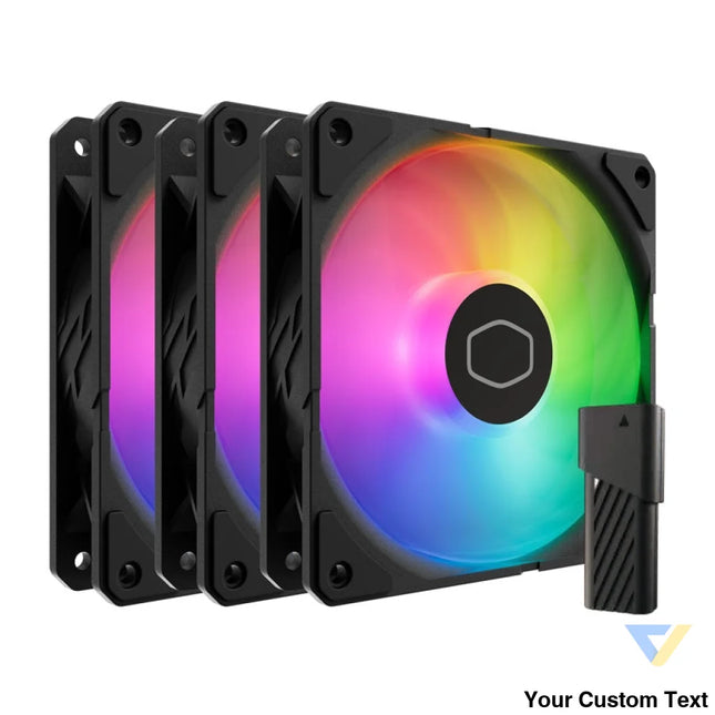 Cooler Master SickleFlow Edge 120 ARGB 3 in 1 fan (black) Fans