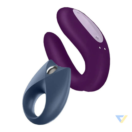 Couples Set with App Satisfyer Partner Box 2 Vibrators