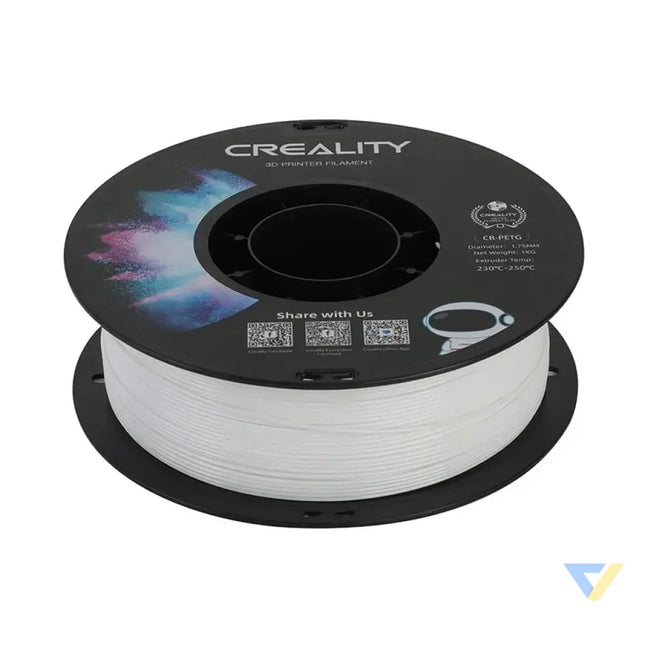 CR PETG Filament Creality (White) Filaments