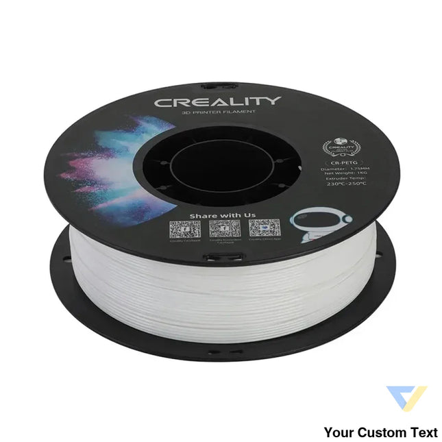 CR PETG Filament Creality (White) Filaments