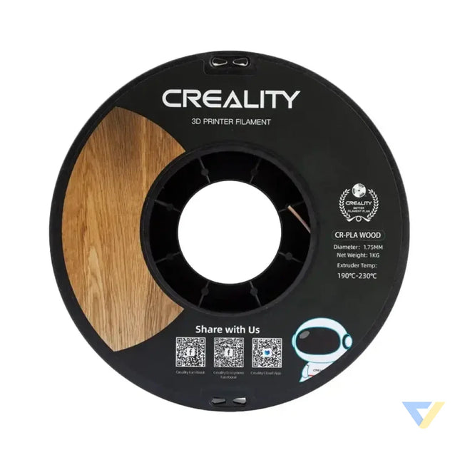 CR PLA Wood Filament Creality (White Pine) Filaments