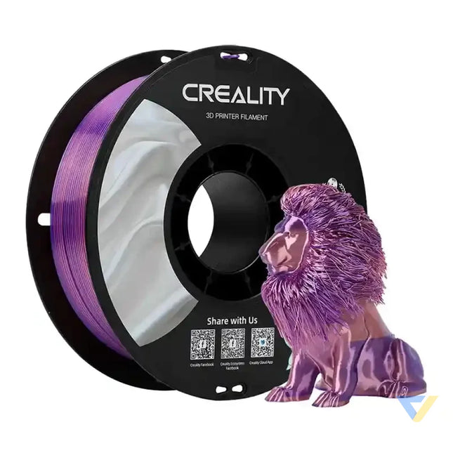 CR Silk PLA Filament Creality (Pink purple) Filaments