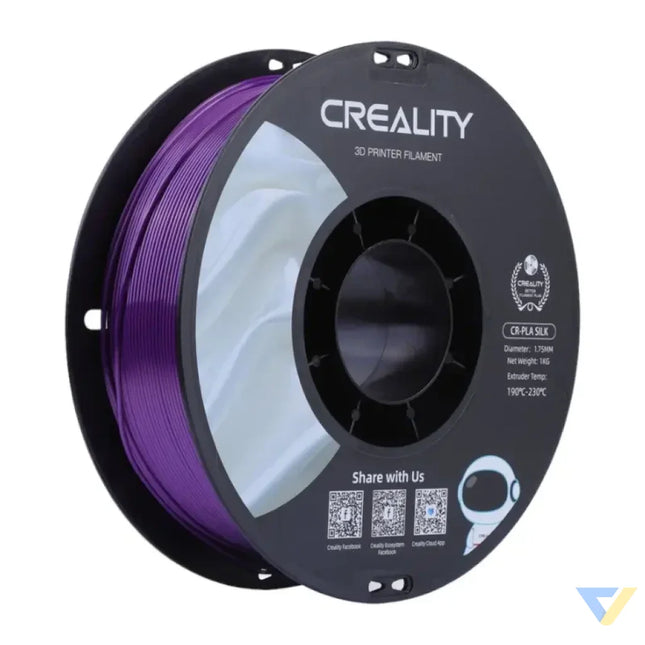 CR Silk PLA Filament Creality (Purple) Filaments