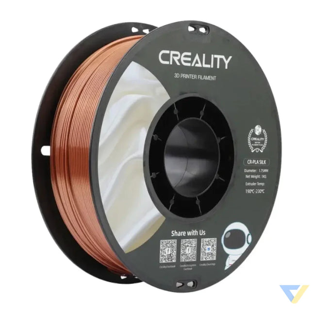 CR Silk PLA Filament Creality (Red Copper) Filaments