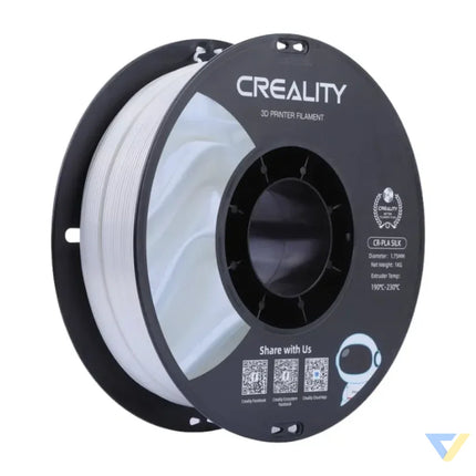 CR Silk PLA Filament Creality (White) Filaments