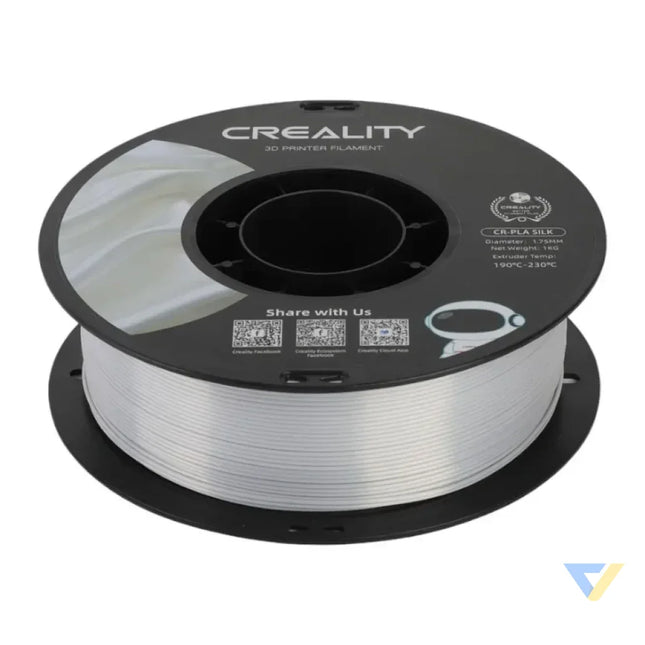 CR Silk PLA Filament Creallity (Silver) Filaments
