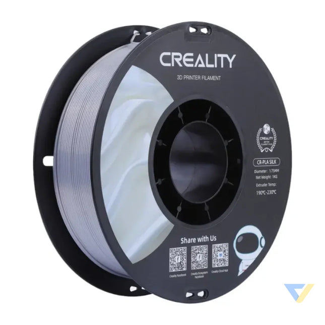 CR Silk PLA Filament Creallity (Silver) Filaments