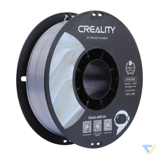 CR Silk PLA Filament Creallity (Silver) Filaments