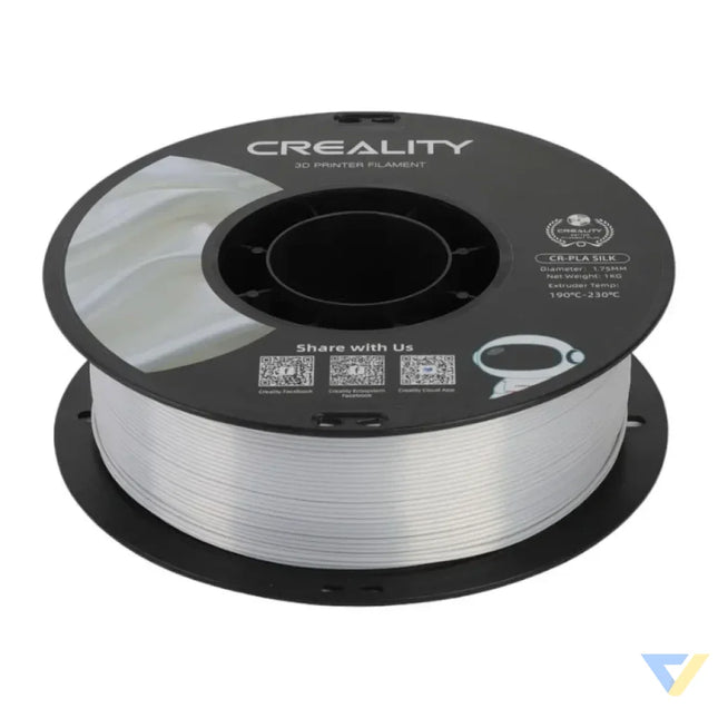 CR Silk PLA Filament Creallity (Silver) Filaments