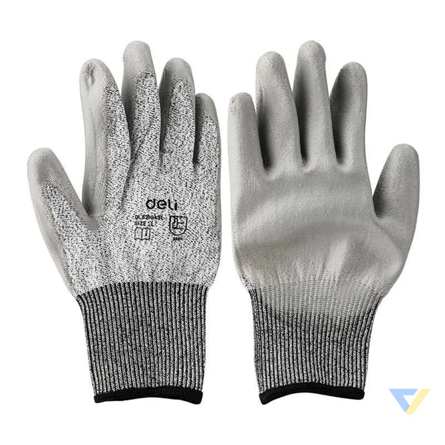 Cut resistant Gloves L Deli Tools Construction tools
