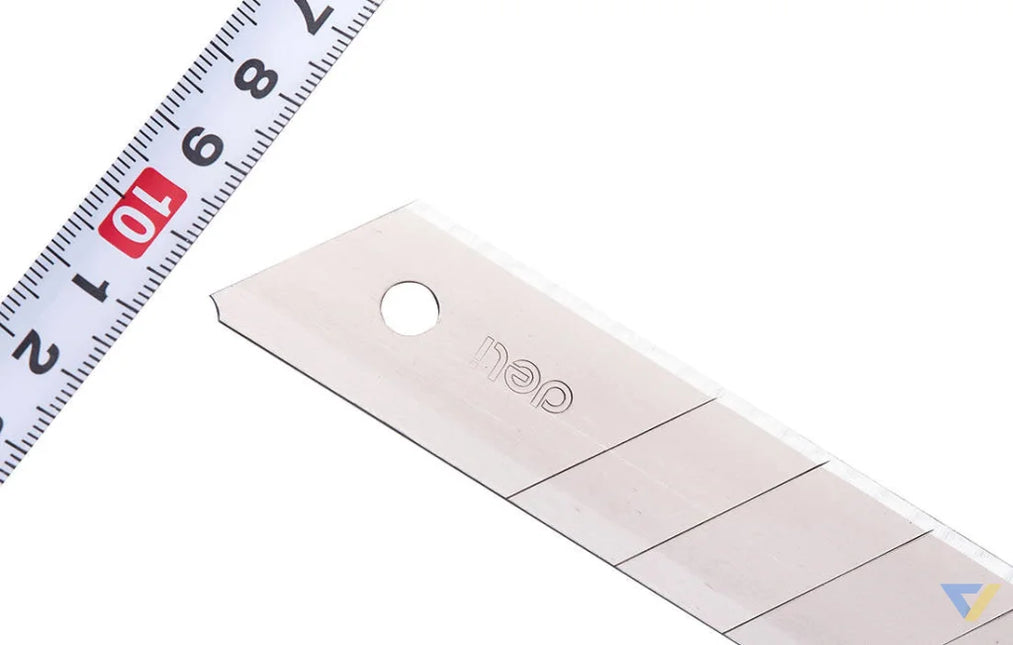 Cutter 25mm 10 pcs blade head Deli Tools EDL DP05 (silver) Cutting tools