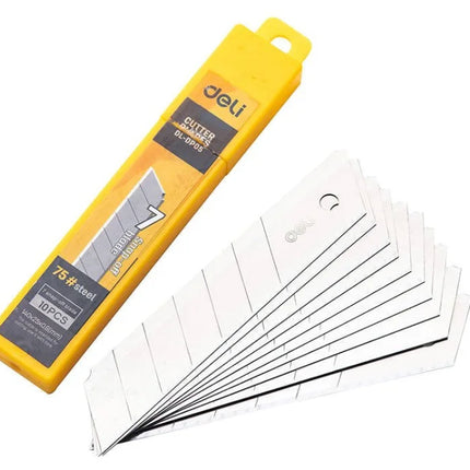 Cutter 25mm 10 pcs blade head Deli Tools EDL DP05 (silver) Cutting tools