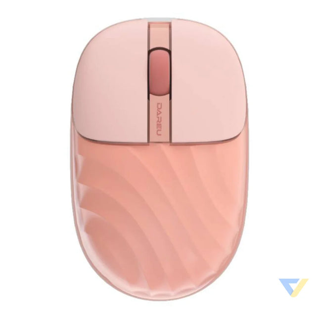 Dareu LM135D Wireless Mouse Pink Wireless