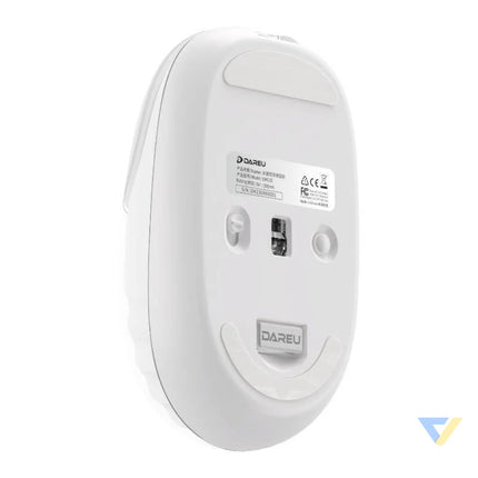 Dareu LM135D Wireless Mouse White Wireless