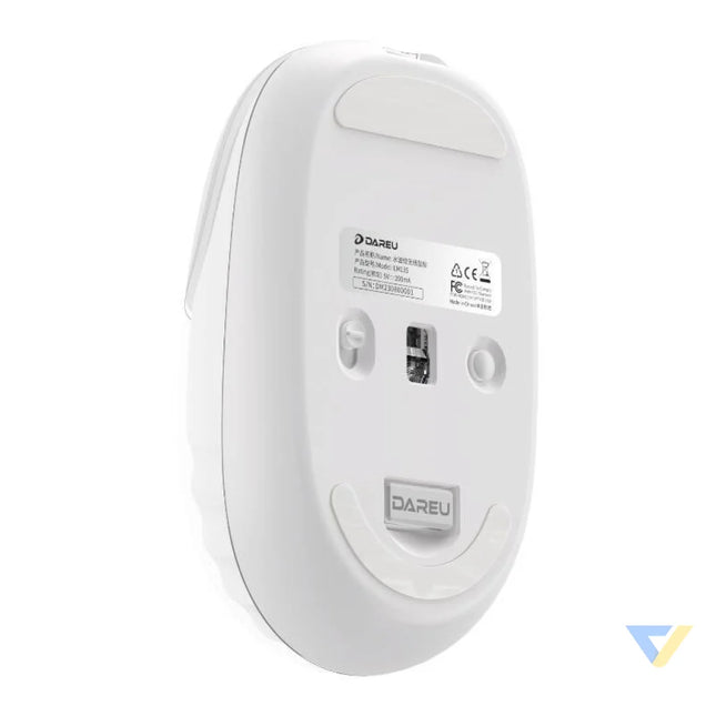 Dareu LM135D Wireless Mouse White Wireless