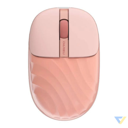 Dareu LM135G Wireless Mouse Pink Mice keyboards