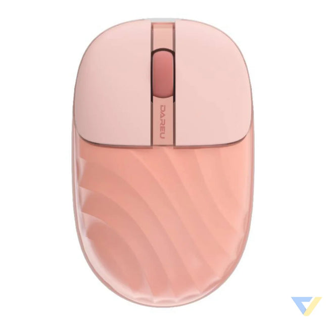 Dareu LM135G Wireless Mouse Pink Mice keyboards