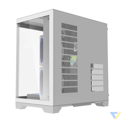 Darflash FT350 computer case + 5 aRGB fans (white) With fan