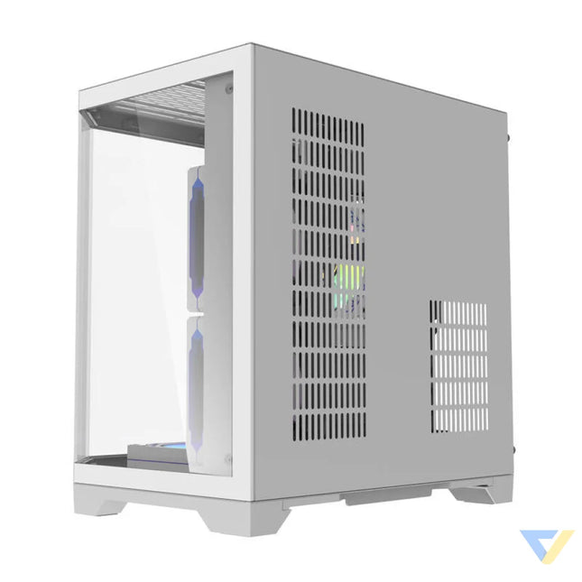 Darflash FT350 computer case + 5 aRGB fans (white) With fan