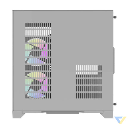 Darflash FT350 computer case + 5 aRGB fans (white) With fan