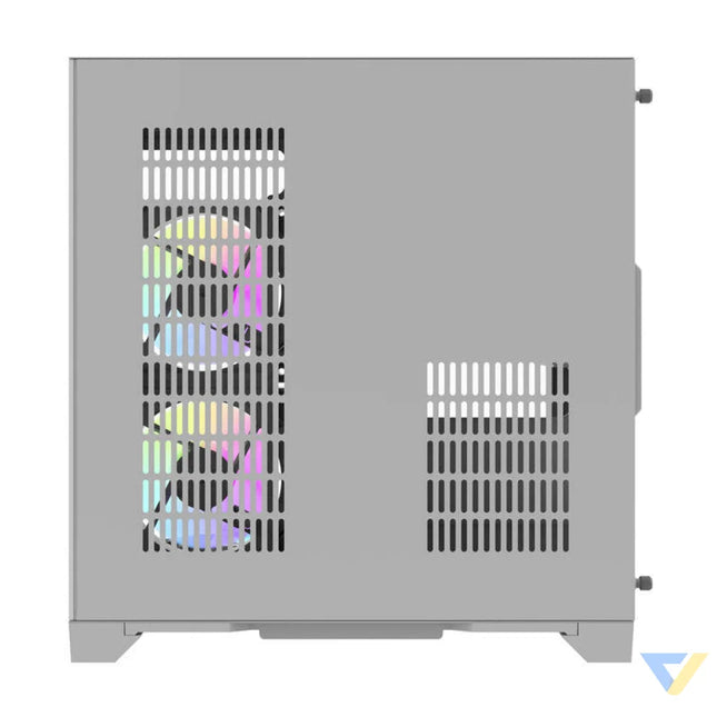 Darflash FT350 computer case + 5 aRGB fans (white) With fan