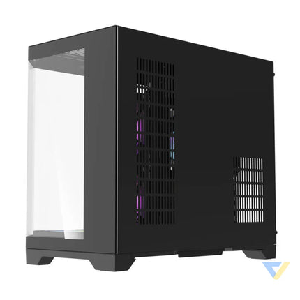 Darflash FT418 computer case + 6 aRGB fans (black) With fan