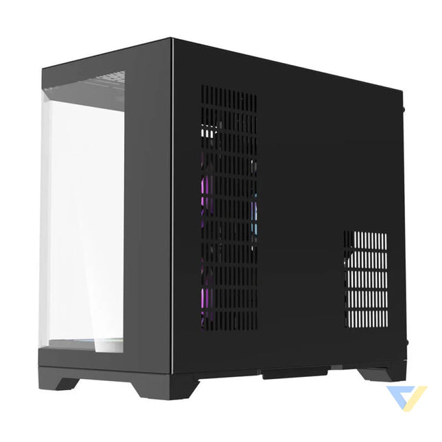 Darflash FT418 computer case + 6 aRGB fans (black) With fan