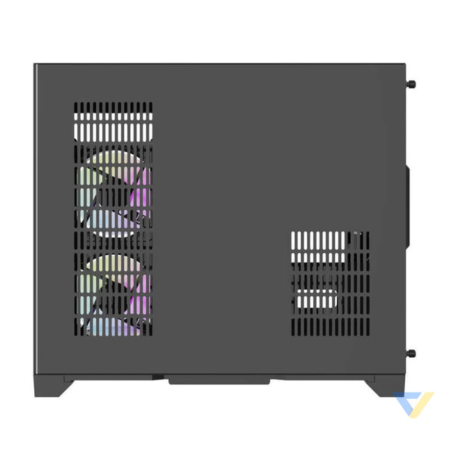 Darflash FT418 computer case + 6 aRGB fans (black) With fan