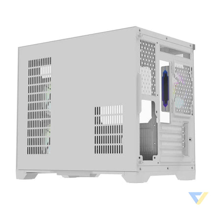 Darflash FT418 computer case + 6 aRGB fans (white) With fan