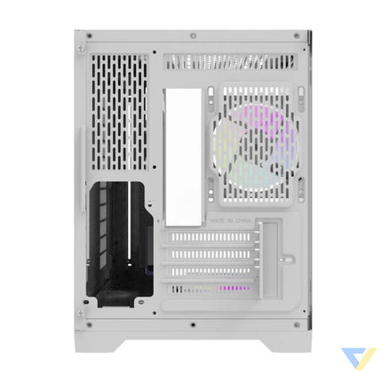 Darflash FT418 computer case + 6 aRGB fans (white) With fan